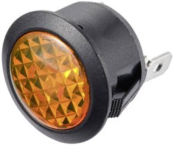 TRU COMPONENTS TC-11193660 Standardowa lampa sygnałowa z żarówką     bursztynowy 1 szt.