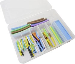 Zestaw rurek termokurczliwych Hongshang H-2(Z) 10194, 2:1, 127 Teile