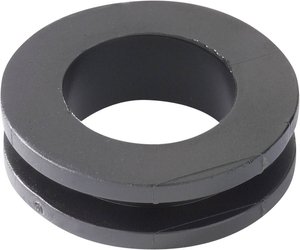 Przepusty uszczelniające HellermannTyton, HV1305-PVC-BK-D1, 633-03050, (Ø x W) 24 mm x 7 mm, czarny, 1 szt.