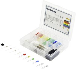 Akcesoria LED Barthelme 00430304, 3 mm, 100 mcd, 600 mcd, 1500 mcd, 8000 mcd, 9000 mcd, 1 zest.