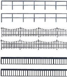 Ogrodzenie żelazne i balustrady, Auhagen 42 558, 2240 mm, skala H0/TT