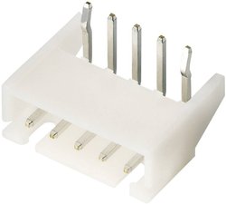 Listwa kołkowa, męska, standardowa JST 800624, Ilość pinów 5, Wymiary siatki: 2.50 mm, 1 szt.