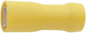Wtyk płaski żeński w pełni izolowany Klauke 750V, 6,3 x 0,8 mm, 4 - 6 mm2