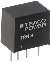 Przetwornica DC/DC, do PCB TracoPower TRN 3-2415 TRN 3-2415, SIL, 3 W, +24 V/DC, 125 mA, 1 szt.