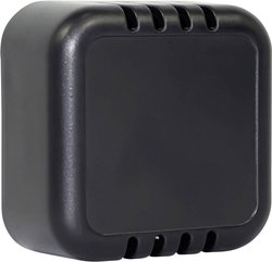Obudowa czujnika pokojowego w kolorze czarnym: Obudowa do czujnika CO2, czujnik temperatury itp. Obudowa uniwersalna Camdenboss CBRS, ABS, czarny, (D x S x W) 51 x 51 x 25.5 mm, 1 szt.