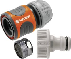 Połączenie do kranu GARDENA 18285-20 Złącze wtykowe, 13 mm (1/2'') Ø, 15 mm (1/2'') Ø, 24,2 mm (3/4'') IG, 26,44 mm (3/4'') AG, M22 IG