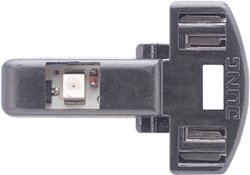 Światło LED, czerwone, 110-250 V, 1,1 mA Lampa jarzeniowa Jung 90-LEDRT