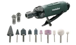 Szlifierka prosta, pneumatyczna Metabo DG 25 Set 604116500, 6.2 bar, 1/4'' (6,3 mm)