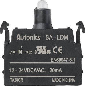 Element LED TRU COMPONENTS SA-LDM TC-9860232  biały 12 V, 24 V 1 szt.