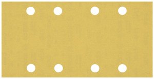Papier ścierny EXPERT C470 z 8 otworami do szlifierki oscylacyjnej, 93 x 186 mm, G 240, 10 sztuk. Papier ścierny do szlifierki Bosch Accessories EXPERT C470 2608900858 230 mm 10 szt.