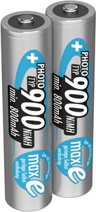 Akumulator AAA/R03 Ansmann Photo maxE HR03, NiMH, 900 mAh, 1.2 V, 2 szt.