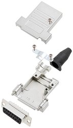 Zestaw listew żeńskich D-Sub encitech DTSL15-SJSRG-T-DBS-K 6355-0086-12, rzędy: 2, styki: 15, 180 °, 1 szt.