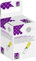TRU COMPONENTS T1904C111 Złącze męskie płaskie, zestaw 15 szt.