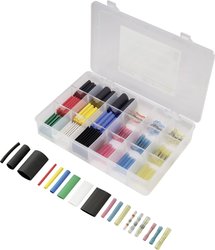 Zestaw rurek termokurczliwych TRU COMPONENTS KS-301 1567341, 2:1, 3:1, 215 Teile