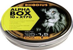 RHODIUS XT70 Pudełko Bardzo cienka tarcza tnąca 125 x 1,5 x 22,23mm INOX prosta Tarcza tnąca prosta Rhodius XT70 BOX 211083 125 mm 1 szt.