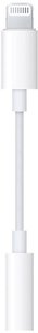 adapter do N/A Apple MMX62ZM/A , [1x złącze męskie Lightning - 1x złącze żeńskie jack 3,5 mm]