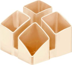 HAN SCALA 17450-86  Pojemnik na długopisy różowy Ilość przegródek: 4