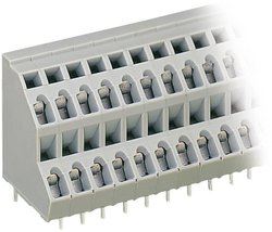 WAGO 736-108 2-piętrowa złączka do płytek drukowanych