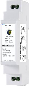 Zasilacz na szynę DIN Basetech PSDS-15-12-2 BT-2250247  12 V 1.25 A 15 W Ilość wyjść:1 x