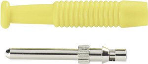 Wtyk miniaturowy SKS Hirschmann CO MST 3, O 2 mm, 6 A, żółty