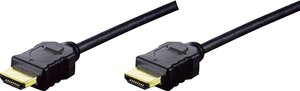 Kabel HDMI Digitus AK-330114-050-S AK-330114-050-S, pozłacane styki, HDMI 4K, 5.00 m