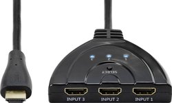 Przełącznik HDMI Basetech BT-1490513 1 szt.