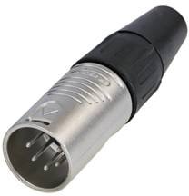 Złącze męskie XLR Rean AV RC5M RC5M, złącze męskie proste, 1 szt.