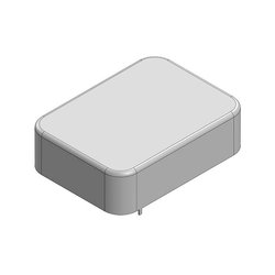 32,3 x 23,8 x 9 mm, jednoczęściowa, ciągniona bezszwowo osłona RF/osłona EMI (CRS) Obudowa ekranowana Masach TECH EMI/RFI-Abschirmung MS323-30S, 1 szt.