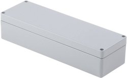 Obudowa uniwersalna Weidmüller KLIPPON K32 RAL7001, Wymiary: (S x W x G) 250 x 80 x 55 mm, aluminium, malowany proszkowo, 1 szt.