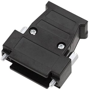 Obudowa złącza D-SUB encitech D3PK09-P-SJS-K 1260-0101-01, tworzywo sztuczne, 180 °, 1 szt.