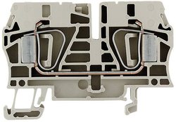 Przejściowe zaciski szeregowe ZDU beżowe Weidmüller ZDU 6 1608620000-1 1 szt.