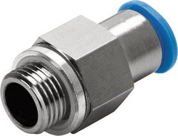 Złącze śrubowe wtykane FESTO QSK-G1/4-6    Średnica rury: 6 mm   1 szt.