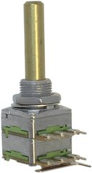 Potencjometr obrotowy 1-obrotowy stereo 0.2 W 1 MΩ Potentiometer Service 63256-02600-4171/B1M 1 szt.