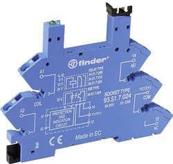 Gniazdo przekaźnika Finder 93.51.7.024.0 93.51.7.024.0, 10 szt.