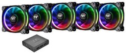 Wentylator do obudowy PC Thermaltake RIING PLUS 14 LED RGB (S x W x G) 140 x 140 x 25 mm