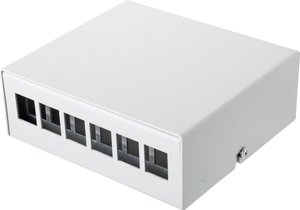 Skrzynka punktu konsolidacyjnego dla modułu Keystone Renkforce RF-4532672, 6 Portów