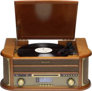 Denver MRD-51 DAB+ Retro Music Center Gramofon Denver MRD-51 drewno