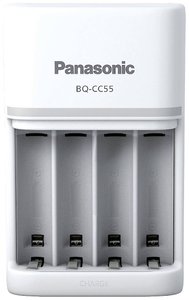 Ładowarka do akumulatorów Panasonic Smart & Quick BQ-CC55 NiMH