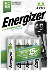Akumulator AA/R06 Energizer Extreme HR06 E300624600, NiMH, 2300 mAh, 1.2 V, 4 szt.