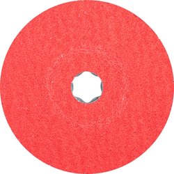 Tarcza fibrowa z ziarnem ceramicznym COMBICLICK Ø 125 mm CO-COOL 24 do stali nierdzewnej Tarcza ścierna PFERD CC-FS 125 CO-COOL 24 64193102 25 szt.