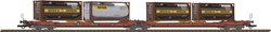 Wagon kontenerowy Roco 77389 Wagon przegubowy dwukieszeniowy H0 T3000e ÖBB / RCW ÖBB / RCW