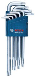 Bosch Professional 9 częsciowy Zestaw kluczy imbusowych profil T Zestaw kluczy trzpieniowych  Bosch Professional  1.600.A01.TH4