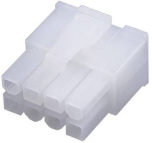Obudowa złącza pin żeńskiego na PCB econ connect H4DD8, wire-to-board, piny: 8, 9 A, 1 szt.