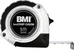 Kieszonkowa taśma miernicza BMI twoComp-CHROM długość 5 m. Taśma miernicza BMI  475541221