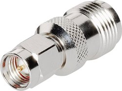 Adapter TNC o odwróconej polaryzacji TRU COMPONENTS 1579359 złącze żeńskie TNC o odwróconej polaryzacji - złącze męskie SMA  1 szt.
