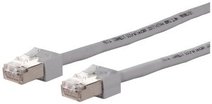 Kabel LAN Metz Connect 13084U2033-E, 1 szt., RJ45, CAT 6, S/FTP, 2 m, szary