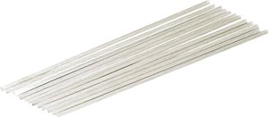 Wymienny pędzel (naturalne włosie) do rylca z włókna szklanego, komplet 12-cz. Szczotka zamienna do sworznia obrotowego, O = 2 mm, 12 sztuk