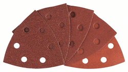 Papier ścierny delta, zestaw Bosch Accessories  2608607540  1 zest.