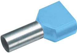 Końcówka kablowa Vogt Verbindungstechnik 470208D jasnoniebies. 2x0,75x8 100 szt.