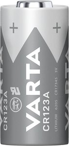 Bateria do aparatu CR-123A Varta LITHIUM Cylindr. CR123A Bli10 1430 mAh 3 V 10 szt.